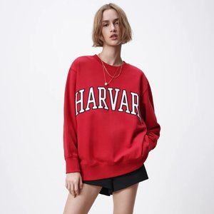 Zara Harvard University Sweatshirt